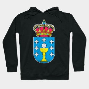 Galicia - Vintage Faded Look Design Hoodie